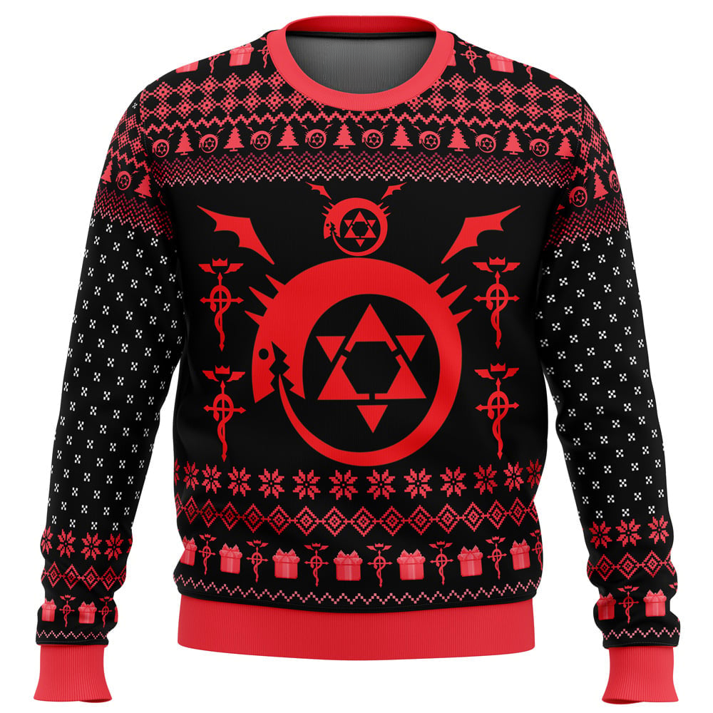 Homonculi Full Metal Alchemist Ugly Christmas Sweater