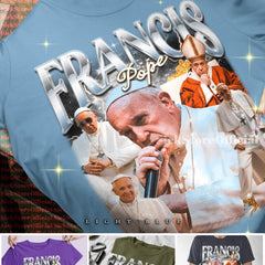 POPE FRANCIS Vintage Shirt, Pope Francis Homage Tshirt, Pope Francis Fan Tees, Pope Francis Retro 90s Sweater, Pope Francis Merch Gift