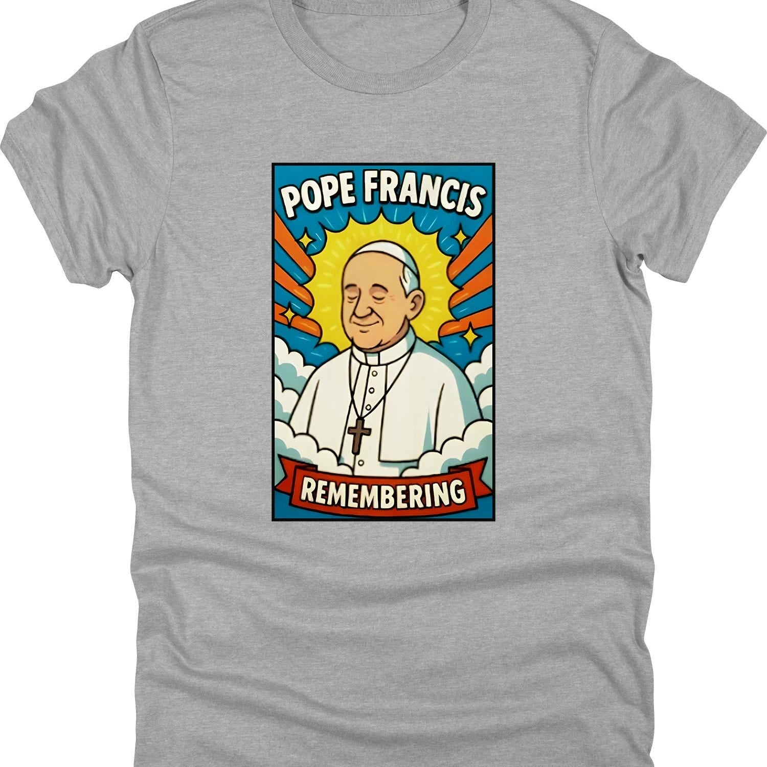 Pope Francis Quote T-Shirt � Faith, Love & Compassion Christian Tee, Pope Francis Inspired Shirt � Catholic Church Faith Tee for Believers