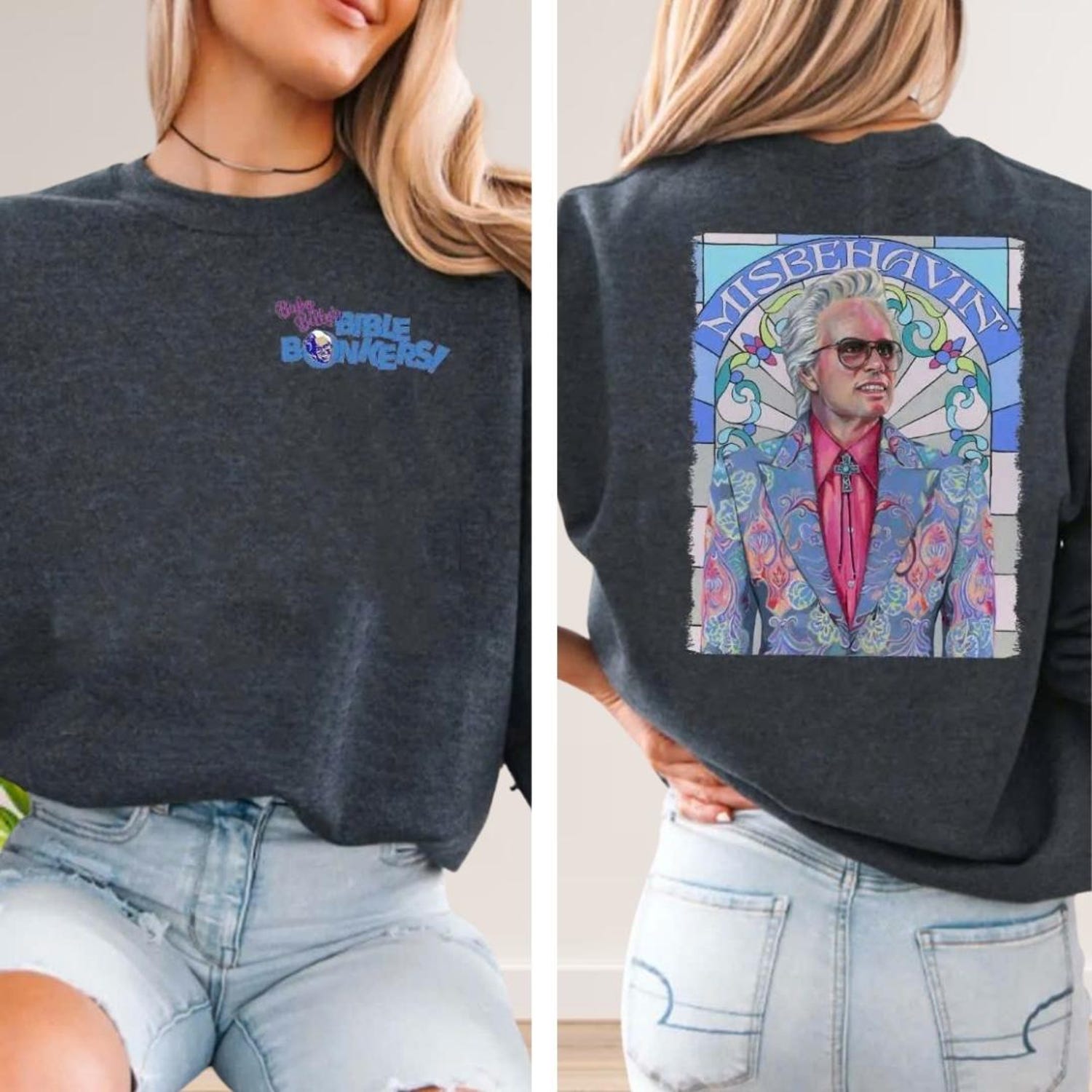 Uncle Baby Billy Freeman Shirt, Bible Bonkers Shirt, The Righteous Gemstones Sweatshirt, Baby Billy Hoodie, Gift For Baby Billy Fan