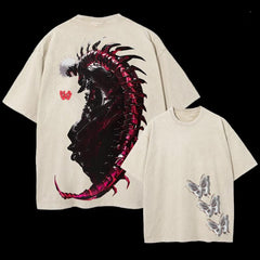 "Retro Vintage Ken Kaneki Tokyo Ghoul Anime " Vintage Oversized T Shirt