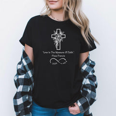 Pope Francis Shirt, Catholic T-Shirt, Faith Apparel, Religious Shirt, Christian Clothing, Modern Pope Design Shirt, Papa Francis Shirt