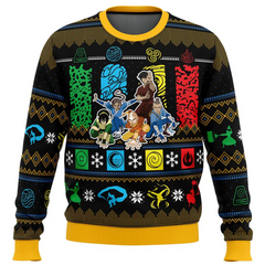 Christmas Avatar Last Airbender Ugly Christmas Sweater