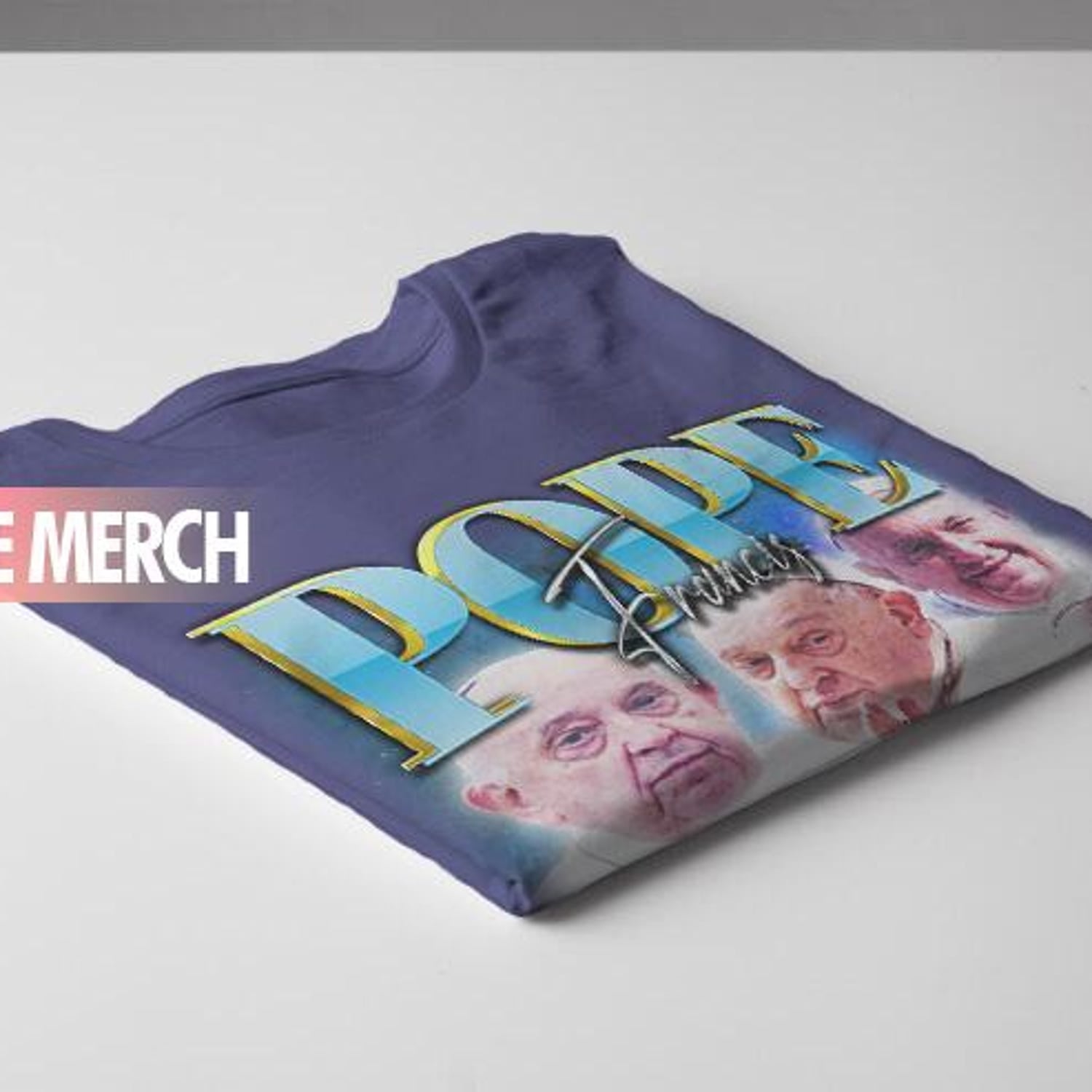 POPE FRANCIS TEES / Pope Francis Vintage Shirt / Pope Francis 90s Tshirt / Pope Francis Tribute Merch / Pope Francis Fan / Pope Francis Gift