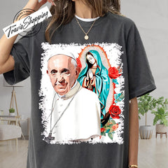 RIP Pope Francis Hoodie, 1936 2025 Sweatshirt, god Bless Pope Francis T-shirt