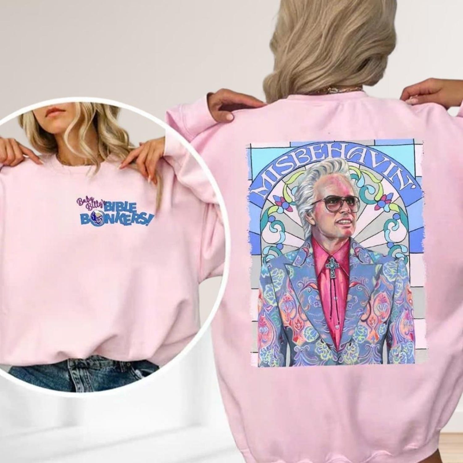 Uncle Baby Billy Freeman Shirt, Bible Bonkers Shirt, The Righteous Gemstones Sweatshirt, Baby Billy Hoodie, Gift For Baby Billy Fan