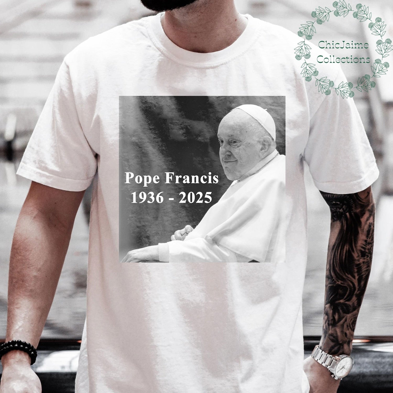 RIP Pope Francis Shirt, Thank You Father Pope Francis Shirt, Memorial Tribute Tee 1936-2025, Catholic Christian Gift, Vatican Angel