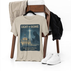 Pope Francis Tribute T-Shirt, Vatican Memorial Tee, Religious Gift, Papal Legacy, Catholic Unisex Heavy Cotton Tee