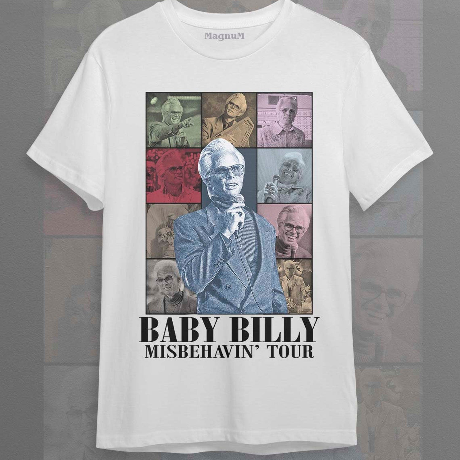 The Righteous Gemstones - Uncle Baby Billy - Misbehavin tour Unisex Softstyle T-Shirt