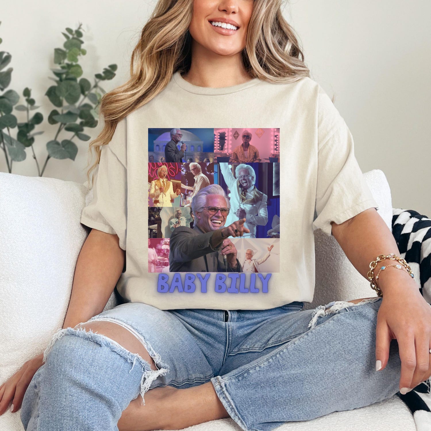 Uncle Baby Billy Shirt, The Righteous Gemstones Movie, Misbehavin Tour Unisex Softstyle T-Shirt, Gift For Fan