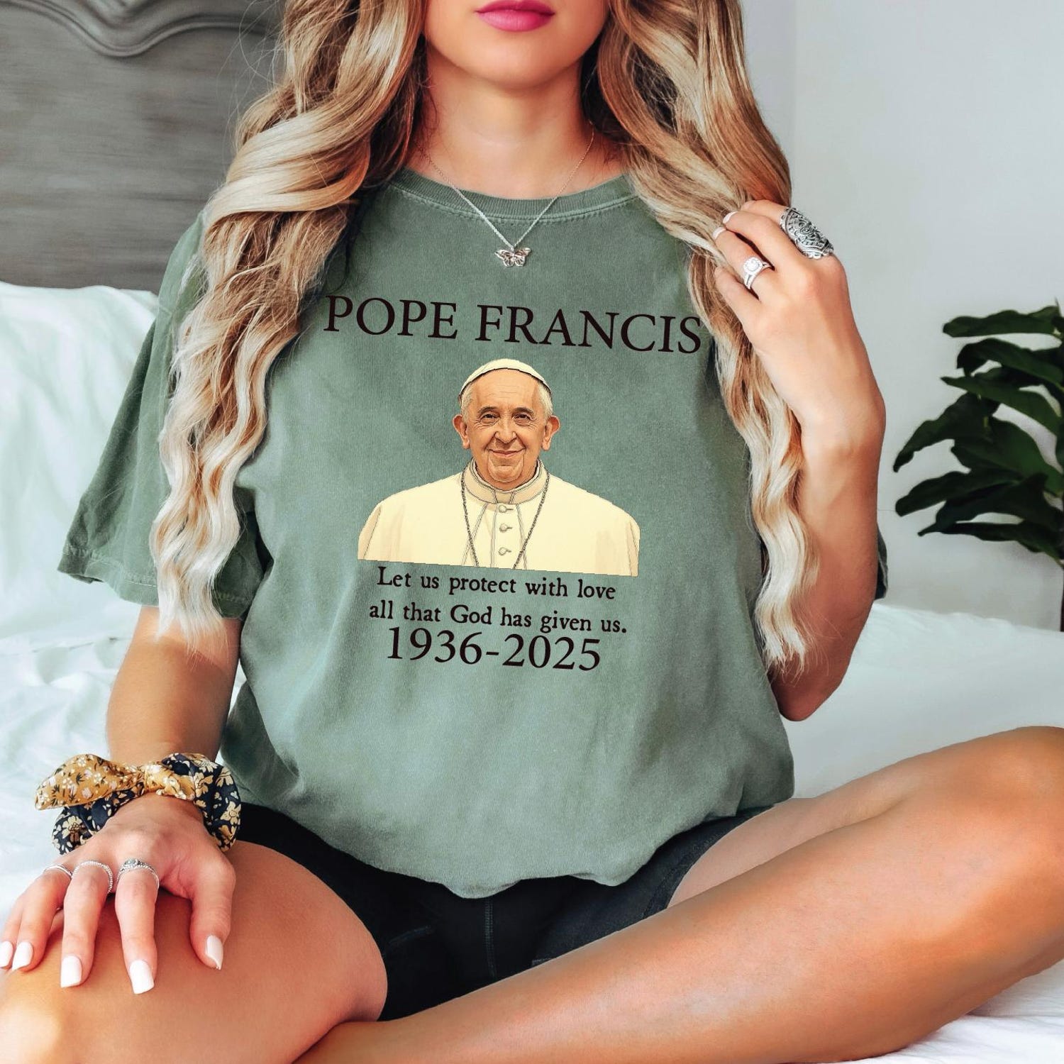 Pope Francis Shirt, Memorial Tribute Tee 1936-2025, RIP Pope Francis, God Bless Pope Francis T , Pray For Pope Francis Shirt, Vatican Shirt