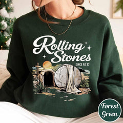 He Is Risen apparel, Rolling Stones shirt, Easter Christian shirt, Funny Christian apparels