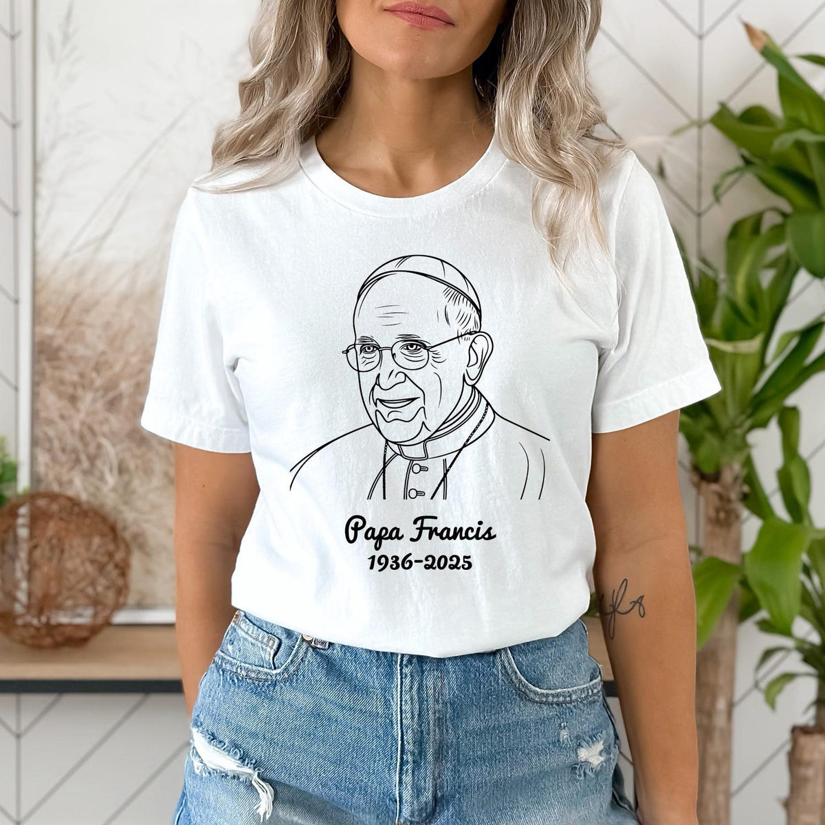 Papa Francis 1936-2025, Memorial Pope Francis Papa Shirt, Papa Francis Shirt, RIP Papa Francis, Francis 1936-2025, Pope Francis Shirt