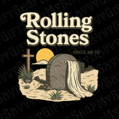 He Is Risen shirt, Rolling Stones Retro apparel, Since AD 33, Faith Christian Easter shirt