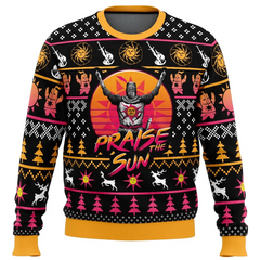 Christmas Solaire Dark Souls Ugly Christmas Sweater