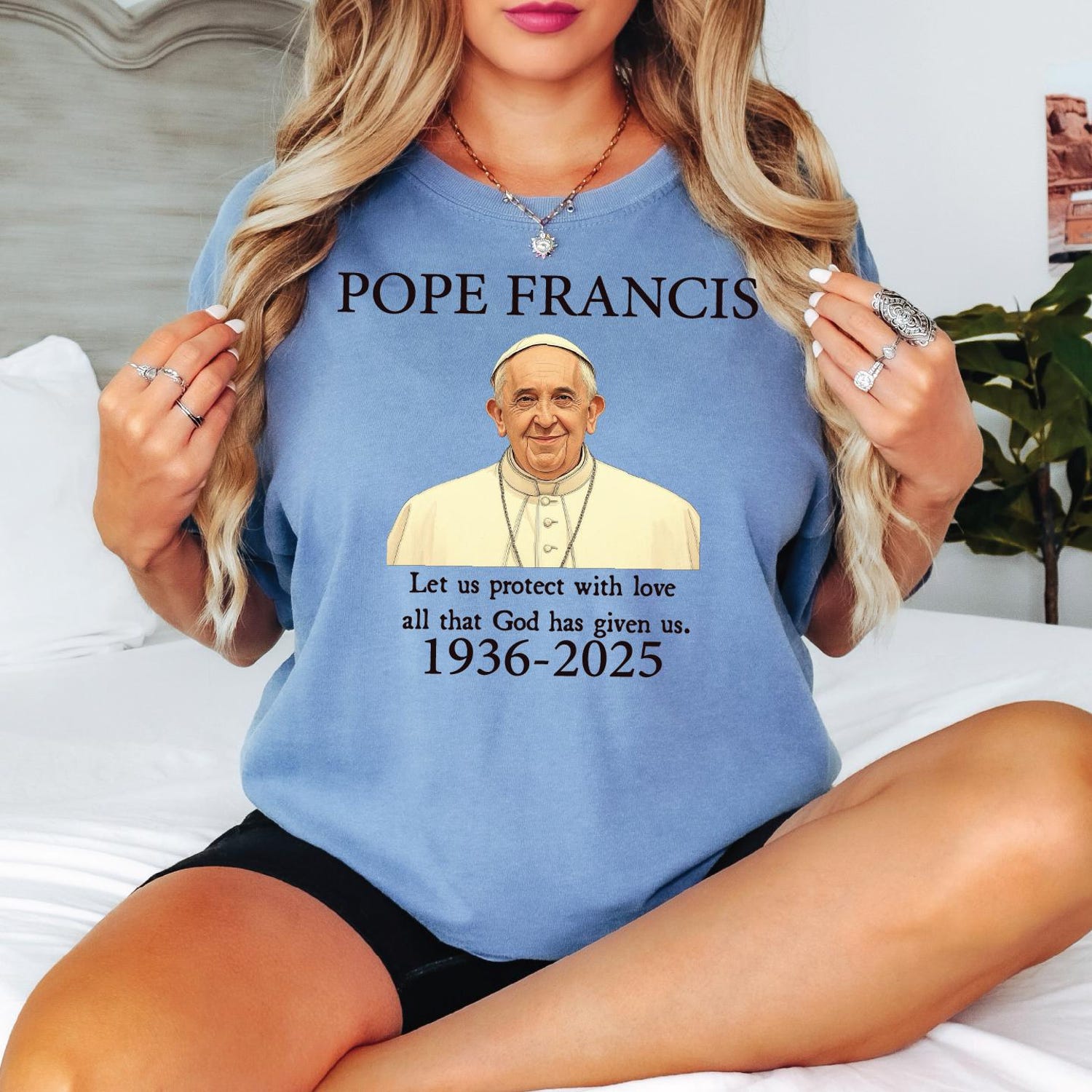 Pope Francis Shirt, Memorial Tribute Tee 1936-2025, RIP Pope Francis, God Bless Pope Francis T , Pray For Pope Francis Shirt, Vatican Shirt