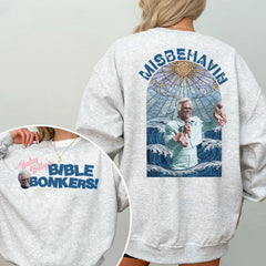 2 sided Baby Billy Shirt, Uncle Baby Billy Bible Bonkers T-Shirt, Righteous Gemstones Fan Gift, 90s Retro Humor Shirt,  Funny Moment Shirt