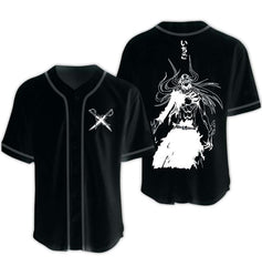 "Kaos Ichigo Kurosaki Bleach Version" Baseball Jersey