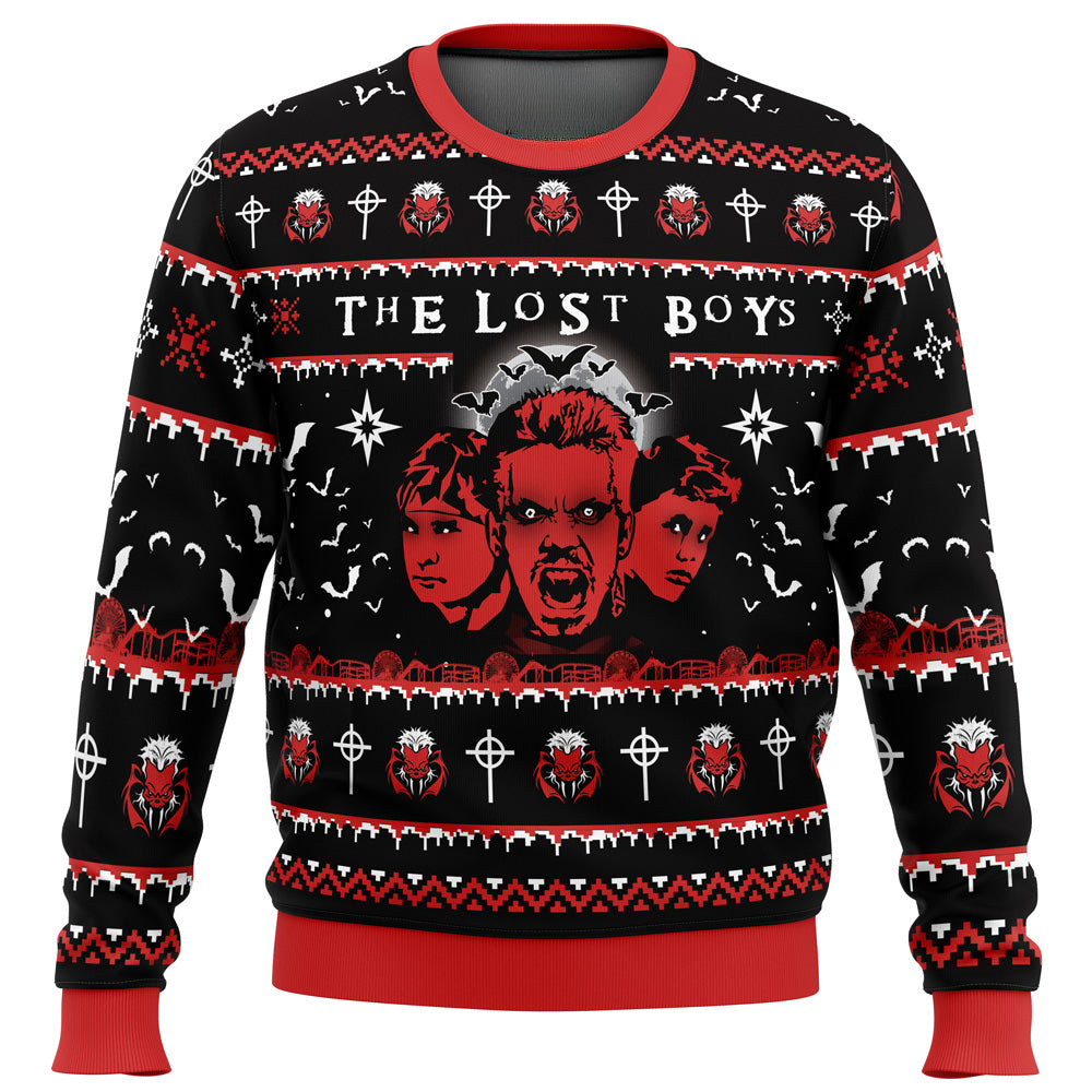 Half Vampire The Lost Boys Ugly Christmas Sweater