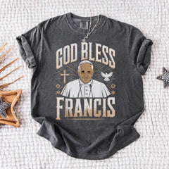 Pope Francis Memorial Shirt, RIP Pope Francis, Catholic Gift, Catholic Shirt, Religious Shirt, Tribute Pope Francis Shirt, Faith Shirt