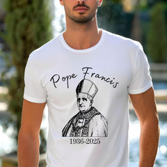 RIP Pope Francis, Pope Francis Shirt, Pope Francis 1936-2025, Rememberance Shirt, Rest In Peace Shirt, Pope Francis Tribute Shirt