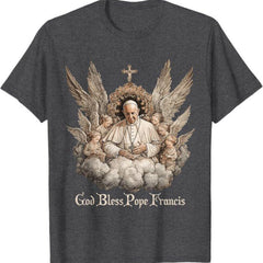 Thank You Father Pope Francis shirt, Memorial Tribute Tee 1936-2025, Catholic Christian Gift, Vatican Angel, RIP Pope Francis shirt