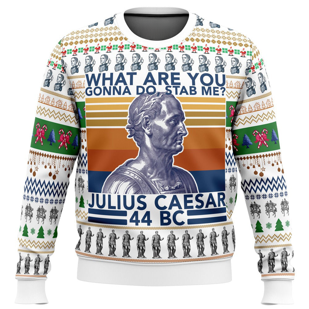 Julius Caesar Ugly Christmas Sweater