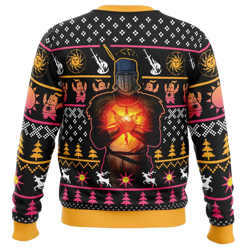 Christmas Solaire Dark Souls Ugly Christmas Sweater