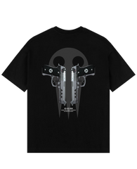 "Death the Kid X Demon Twin Guns - Soul Eater" Oversize T-Shirt