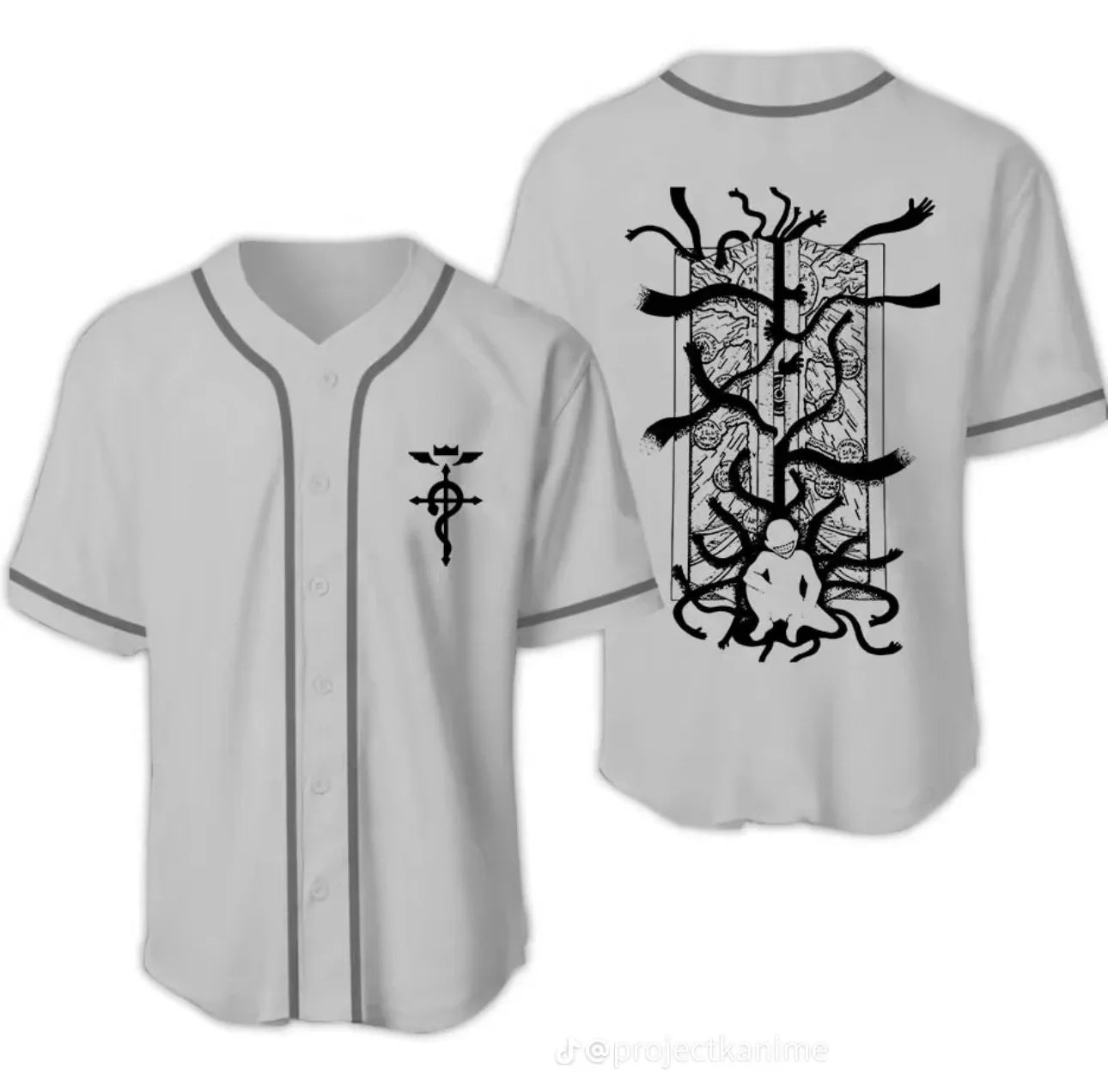 "Fullmetal Alchemist" Baseball Jersey