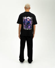 "Satoru Gojo X Purple Lightning - Jujutsu Kaisen" Oversize T-Shirt