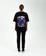 "Satoru Gojo X Purple Lightning - Jujutsu Kaisen" Oversize T-Shirt