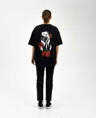 "Tomie X Flowers" Oversize T-Shirt