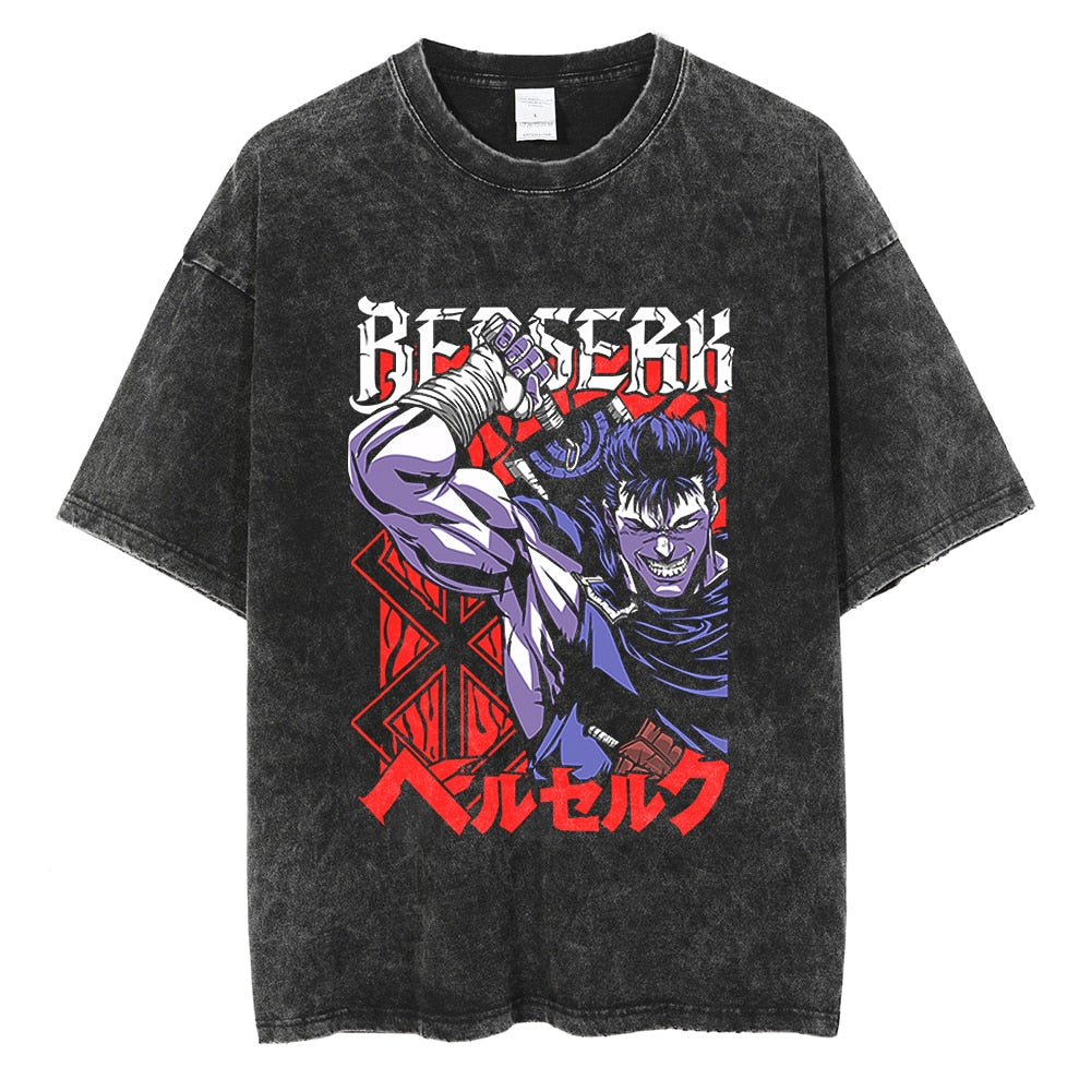 Nysekai "Guts V9" Vintage Oversized T Shirt