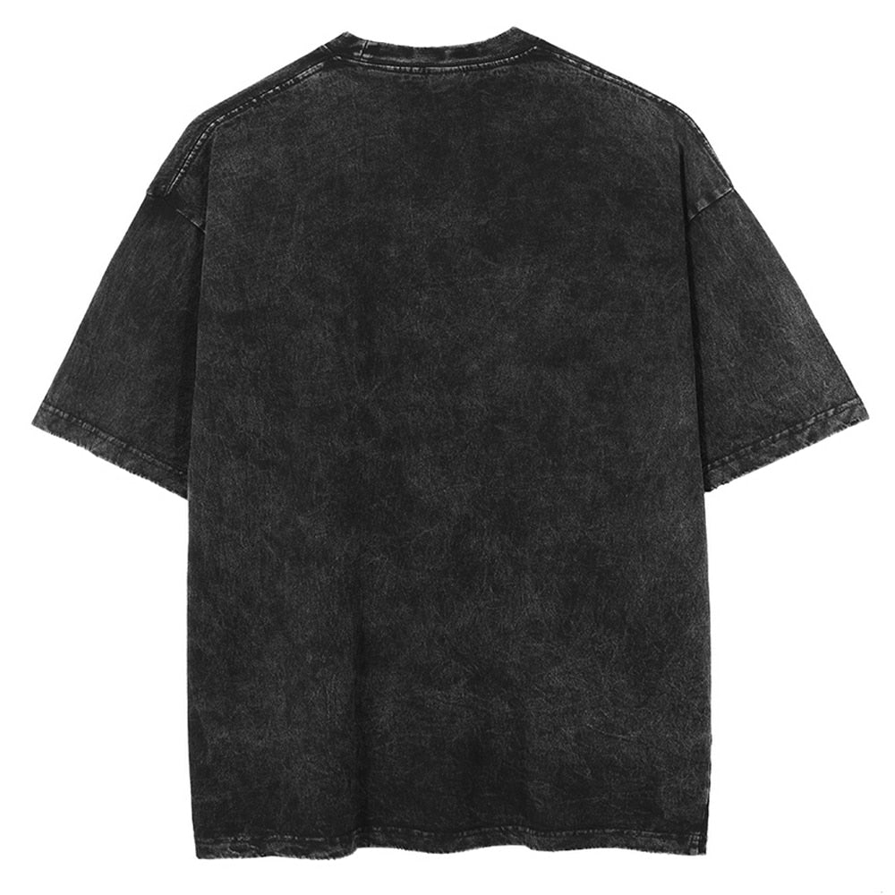 Nysekai "Gear 5" Vintage Oversized T Shirt