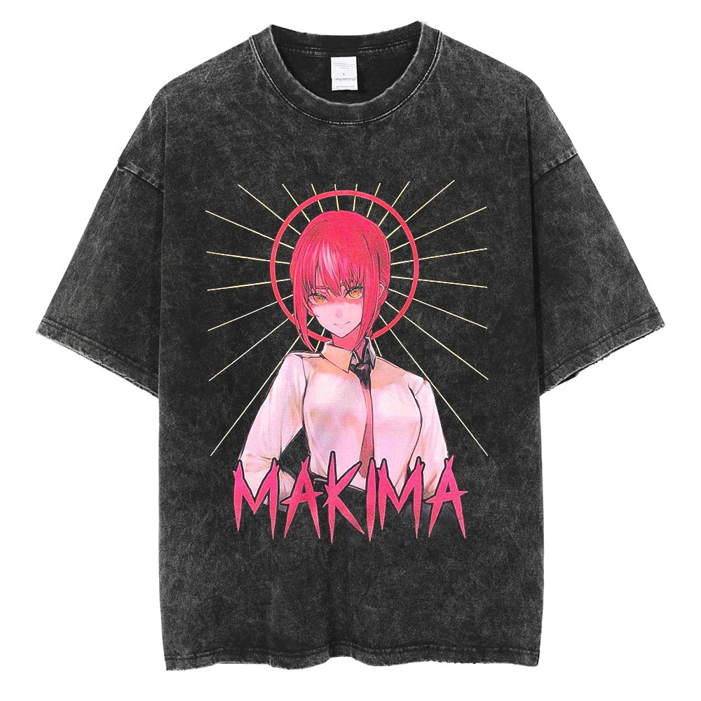 Nysekai "Makima V2" Vintage Oversized T Shirt