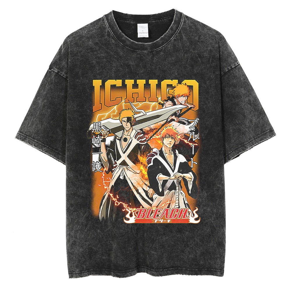 Nysekai "Ichigo V3" Vintage Oversized T Shirt