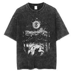 Nysekai "Moonlit" Vintage Oversized T Shirt