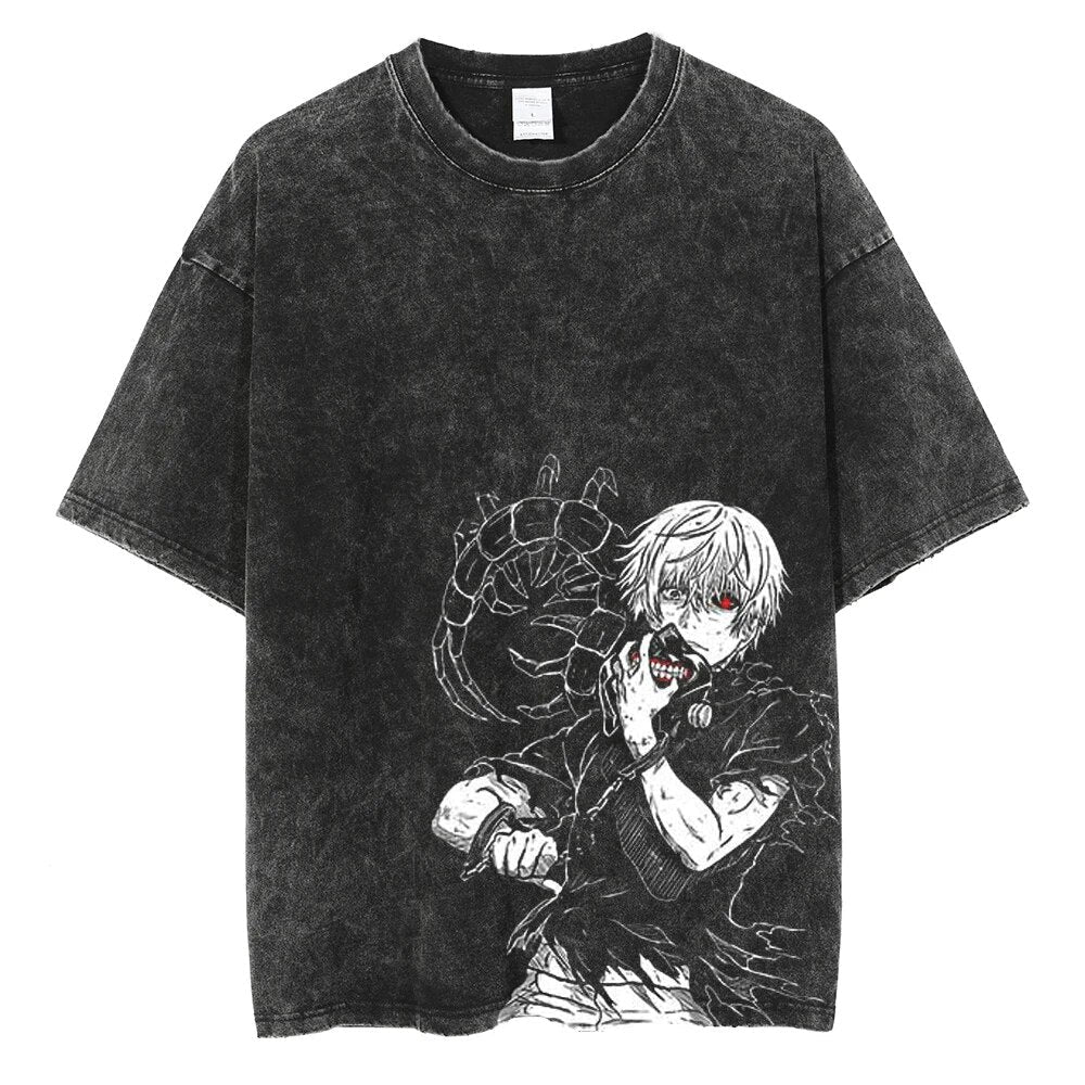 Nysekai "One-Eyed King" Vintage Oversized T Shirt