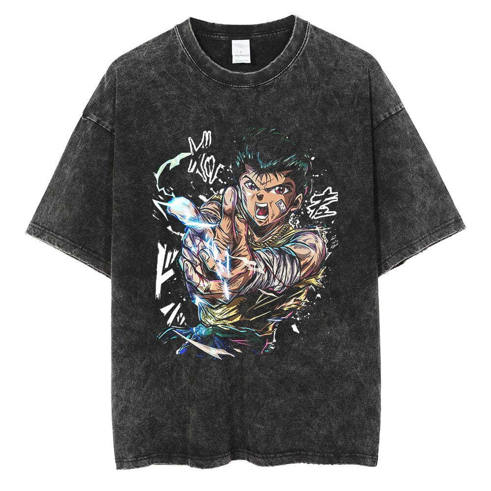 Nysekai "Spirit Gun" Vintage Oversized T Shirt