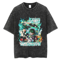 Nysekai "Deku V3" Vintage Oversized T Shirt