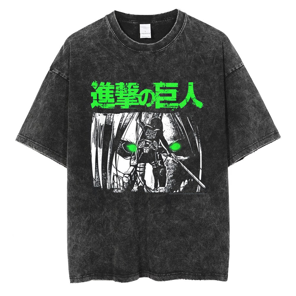 Nysekai "Stare" Vintage Oversized T Shirt