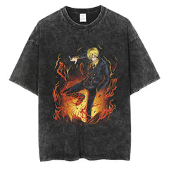 Nysekai "Sanji" Vintage Oversized T Shirt