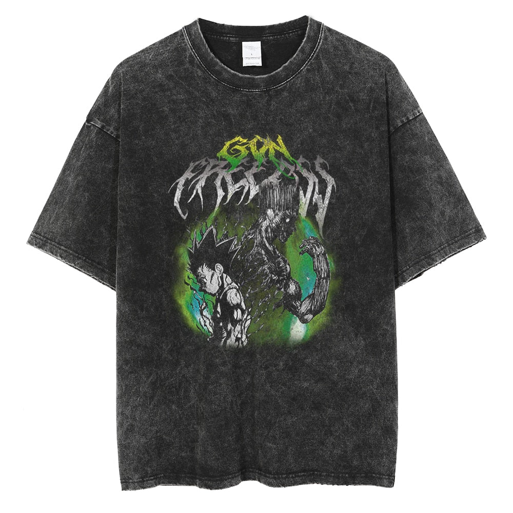 Nysekai "Gon V2" Vintage Oversized T Shirt