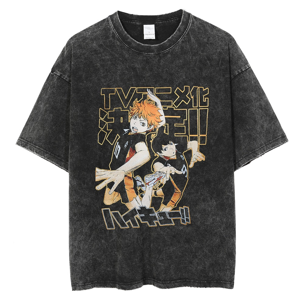 Nysekai "Serve" Vintage Oversized T Shirt