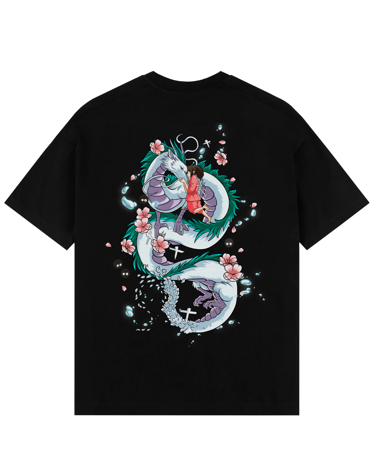 "Haku & Chihiro - Spirited Away" Oversize T-Shirt