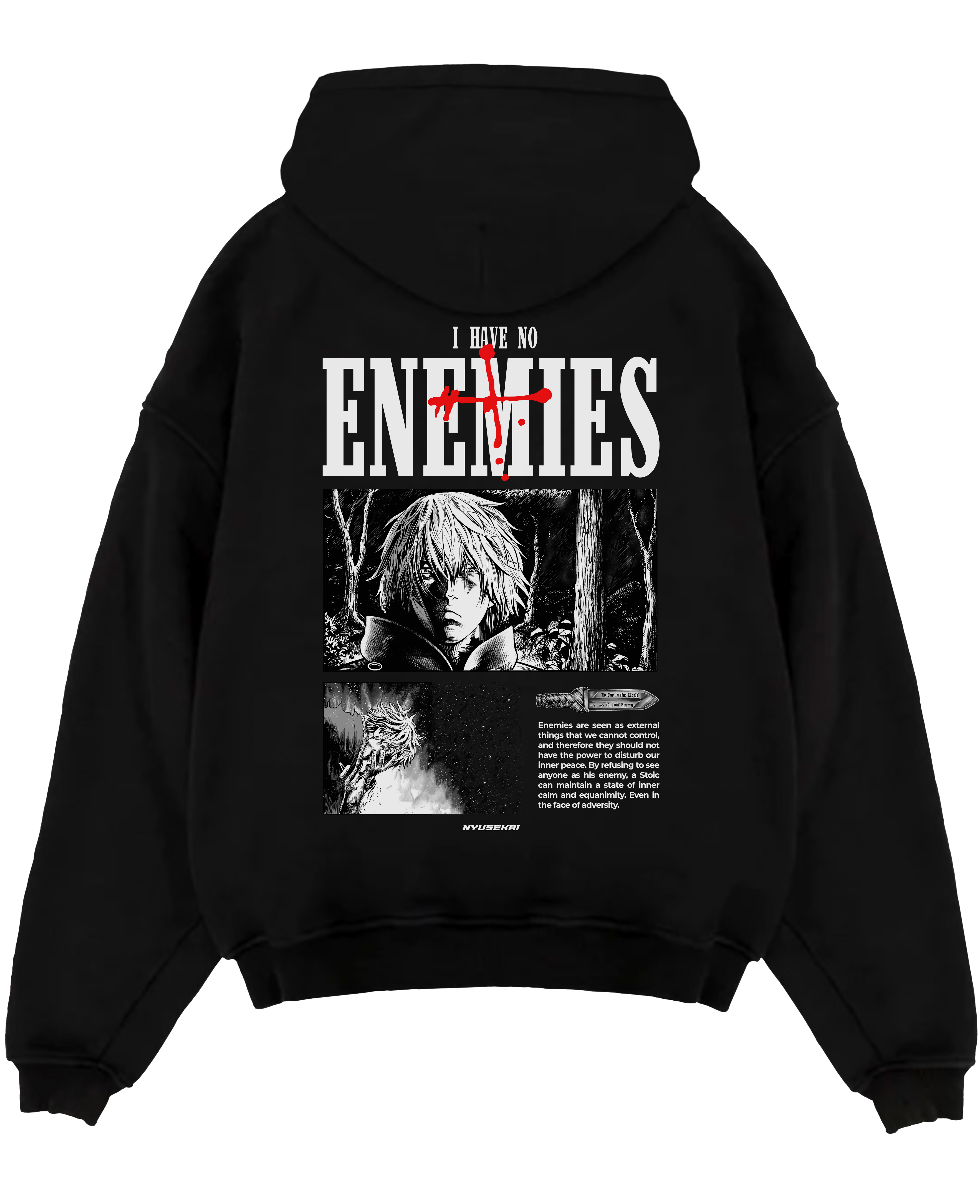 "Thorfinn X I have no enemies - Vinland Saga" Hoodie