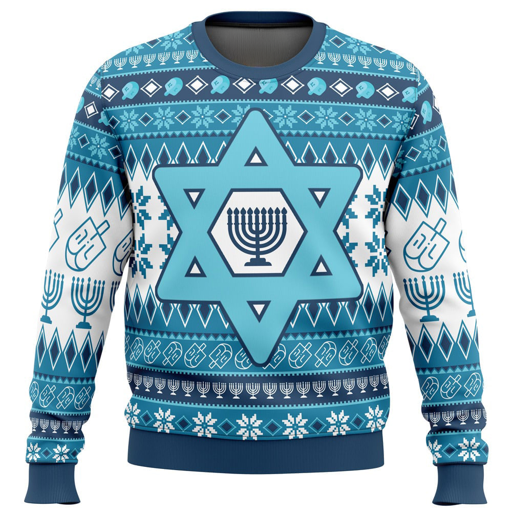 Hanukkah Ugly Christmas Sweater