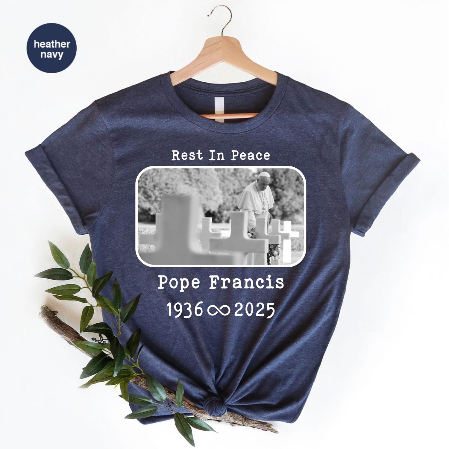 Pope Francis Shirts, Remembrance Shirt, Rest In Peace Shirt, Pope Francis Tribute Shirt, RIP Papa Francis Shirt, Pope Francis Memorial Shirt