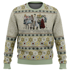 The Elite Team Steins Gate Ugly Christmas Sweater